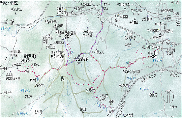 남양주백봉초등학교 이미지