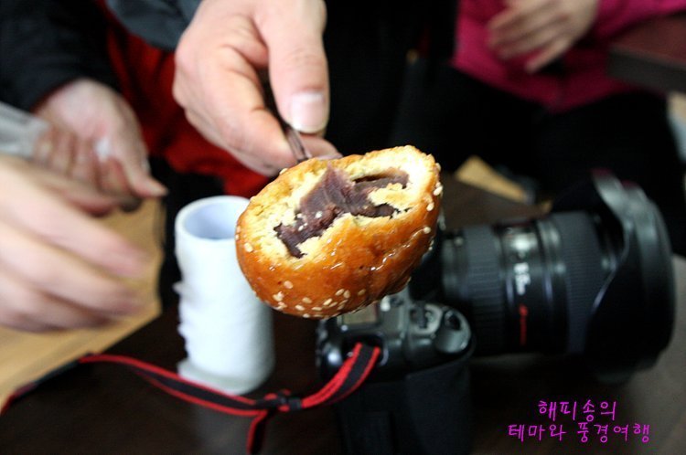 꿀빵 이미지