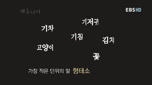 형태소 이미지
