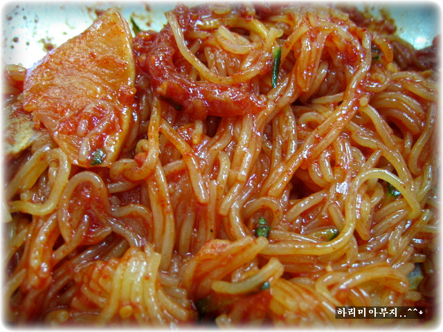 원조밀면 이미지