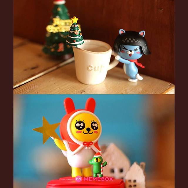 안녕하새오 카톡이애오. 역대급 탱 카톡 크리스마스 한정판 피규어! | 인스티즈
