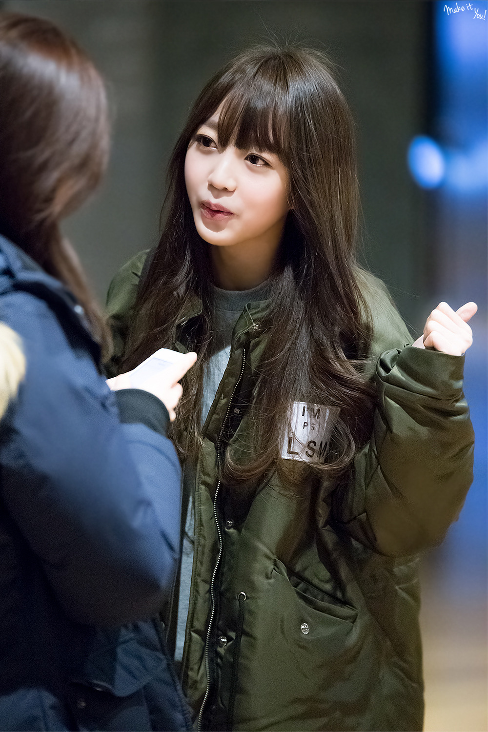 [프로듀스101] [김소희] 모찌모찌해...볼따구 꼬집어보고시포....말랑말랑할것같애...... | 인스티즈