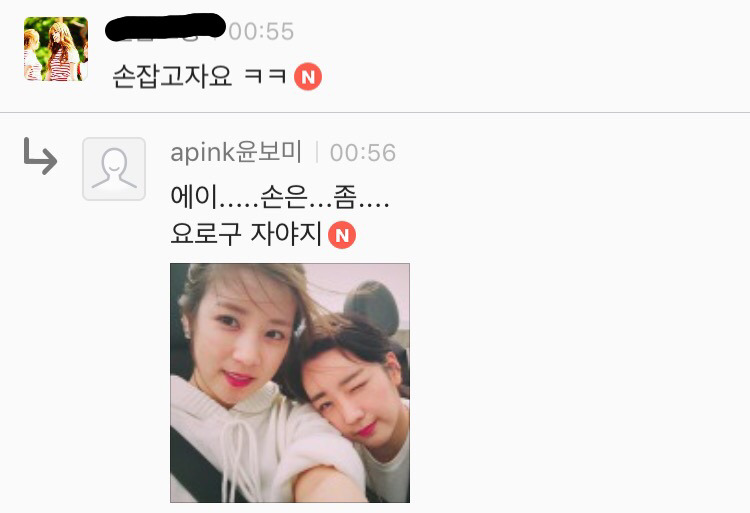 [에이핑크] 오늘자 팬카페 열활중인 보미랑 초롱이 | 인스티즈