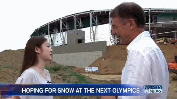 NBC 뉴스 나온 연아킴 GIF | 인스티즈