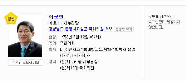 무투표당선... | 인스티즈