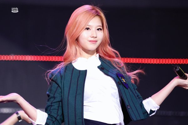 사나 비주얼에 대한 오해.gif | 인스티즈
