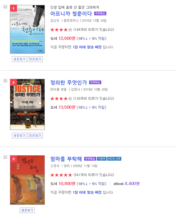 베스트 셀러로 알아보는 대한민국 사람 생각 | 인스티즈