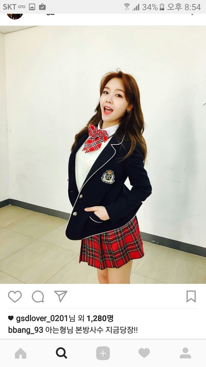 오늘 혜리 민아 인스타 | 인스티즈