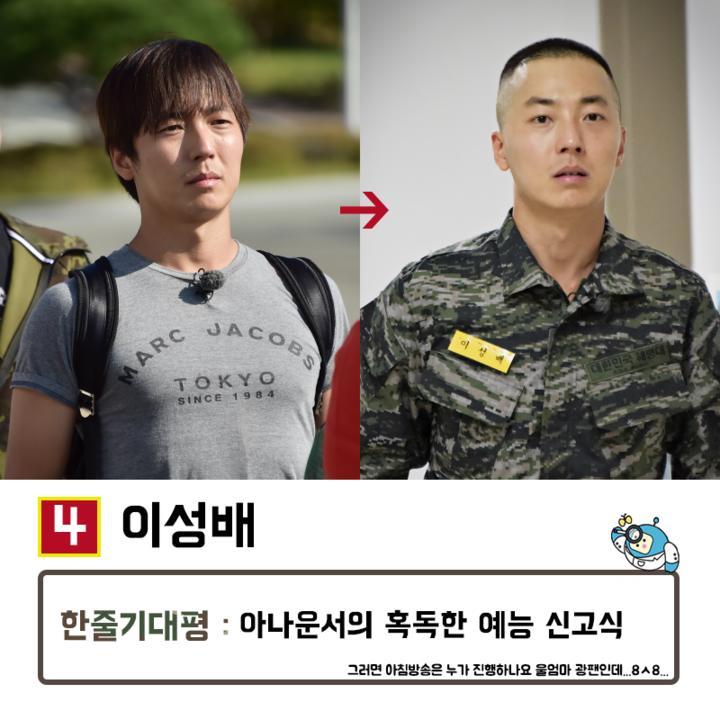 진짜사나이2 해병대식 삭발 전후 | 인스티즈