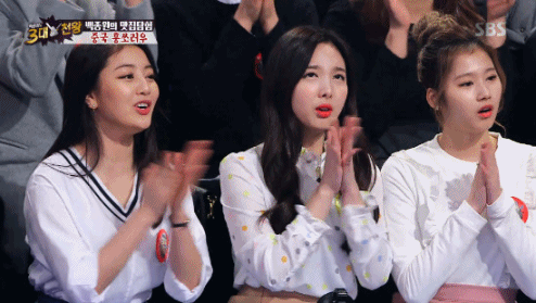 [트와이스] 긴 촬영에 영혼이 빠져나간 사나 리액션 ㅋㅋㅋ | 인스티즈