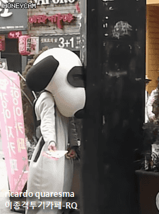 대한민국의 흔한 전단지 알바생들.GIF | 인스티즈