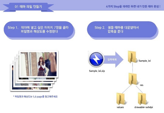 T전화 나만의 테마 만드는 방법. png | 인스티즈
