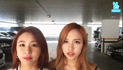 [트와이스] 대표 케미 미챙(미나+채영) 달달한 분위기 짤들.gif | 인스티즈