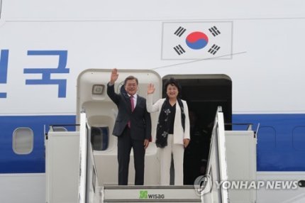 문재인 대통령 베를린 도착 사진 | 인스티즈