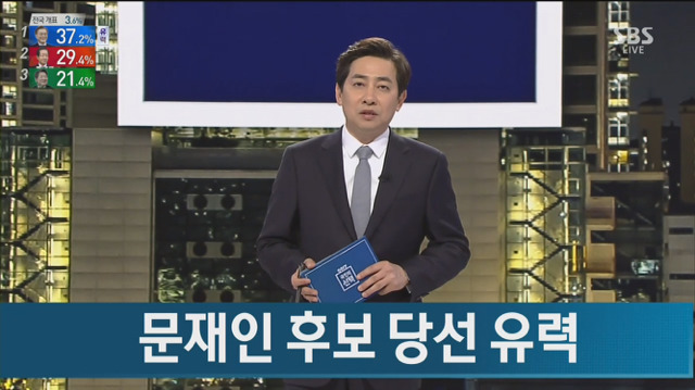 [속보] 문재인 당선 유력 | 인스티즈