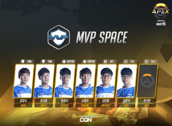 [오버워치] APEX 시즌3 팀 로스터 | 인스티즈