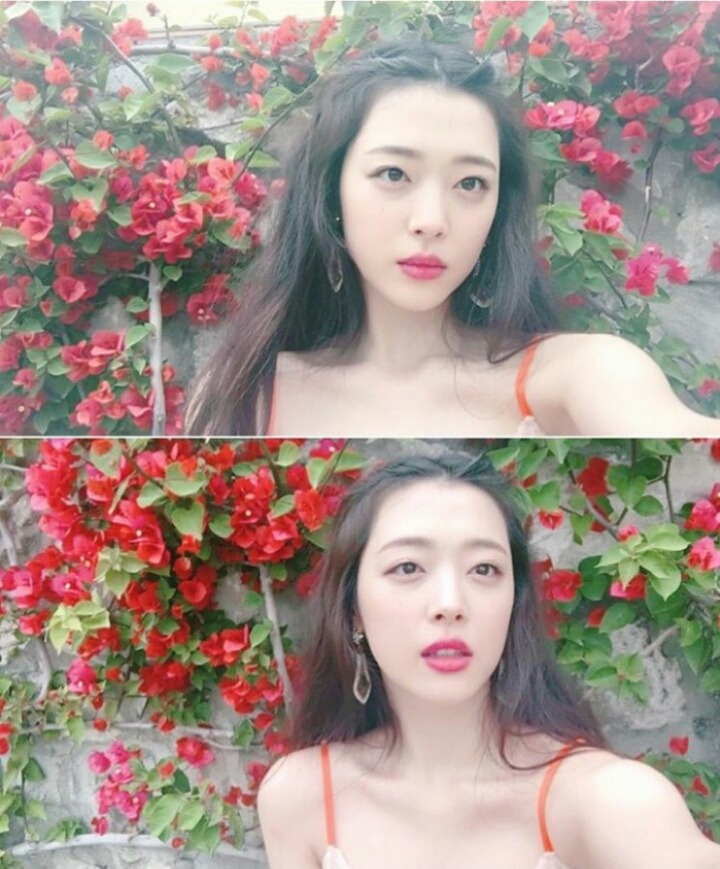 오늘자 설리 인스타 업뎃 | 인스티즈