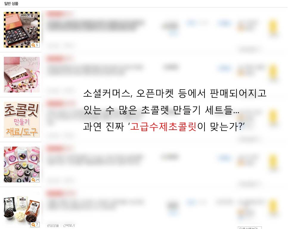 초콜릿 만들기 세트로 만들면 맛없는 이유를 아시나요? (faet.초콜릿의 등급) | 인스티즈