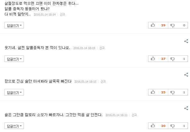안주 안 먹으면 OK?..술만 마셔도 살찐다 | 인스티즈