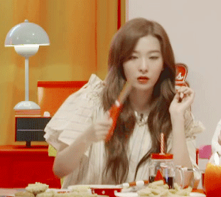 같이 먹어요 브이앱 슬기.gif | 인스티즈