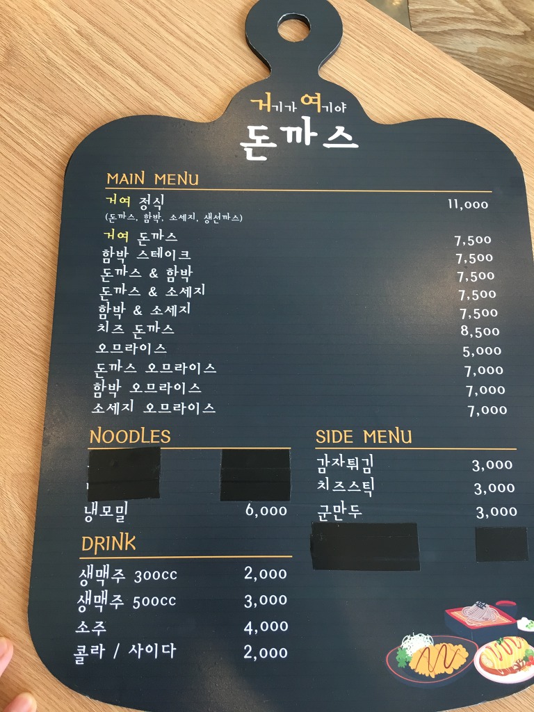 거기가 여기야 돈까스 이미지