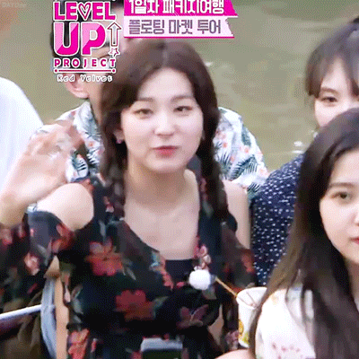 [레벨업프로젝트] 귀여운 레드벨벳 슬기.gif | 인스티즈
