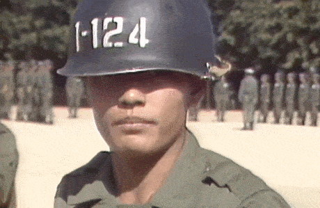 움짤로 보는 1982년 논산 훈련병들.....gif | 인스티즈