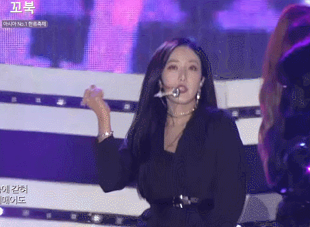 부산원아시아페스티벌(BOF) 여자친구 밤+시간을달려서.gif | 인스티즈