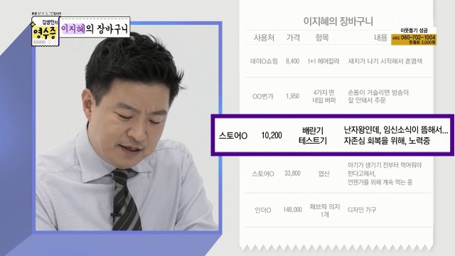 [김생민의영수증] 배란기 테스트기가 필요 없는 이유 | 인스티즈