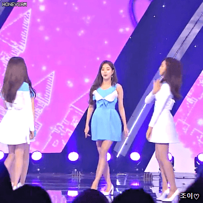 180401 인기가요 요정그자체 에이프릴 이나은.gif | 인스티즈