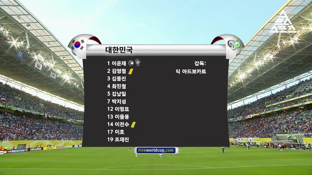 추억의 2006 독일월드컵 G조 예선 대한민국 VS 프랑스 경기 | 인스티즈