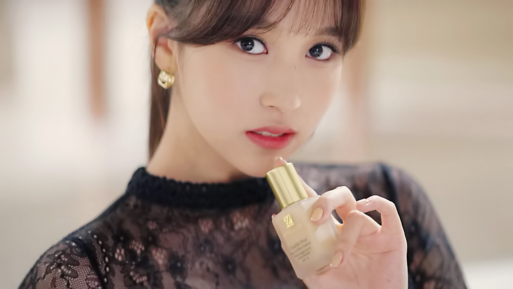 묘이 미나 - Estee Lauder 광고 #DoubleWear | 인스티즈