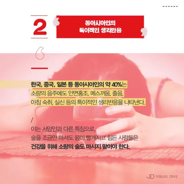 술 한잔만 마셔도 얼굴이 빨개지는 이유....jpg | 인스티즈