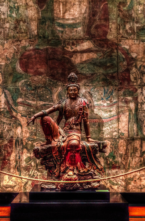넬슨 앳킨스 미술관 소장 불상 남해의 관음(Guanyin of the Southern Sea) | 인스티즈