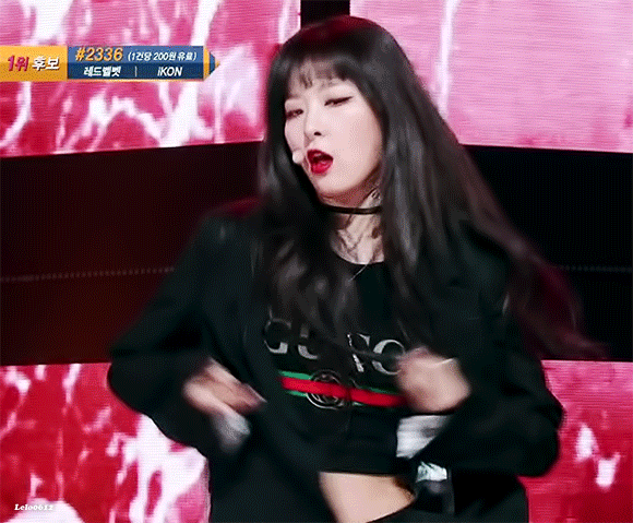 레드벨벳 슬기가 북에 가서 차마 하지 못한 그 안무...........gif | 인스티즈