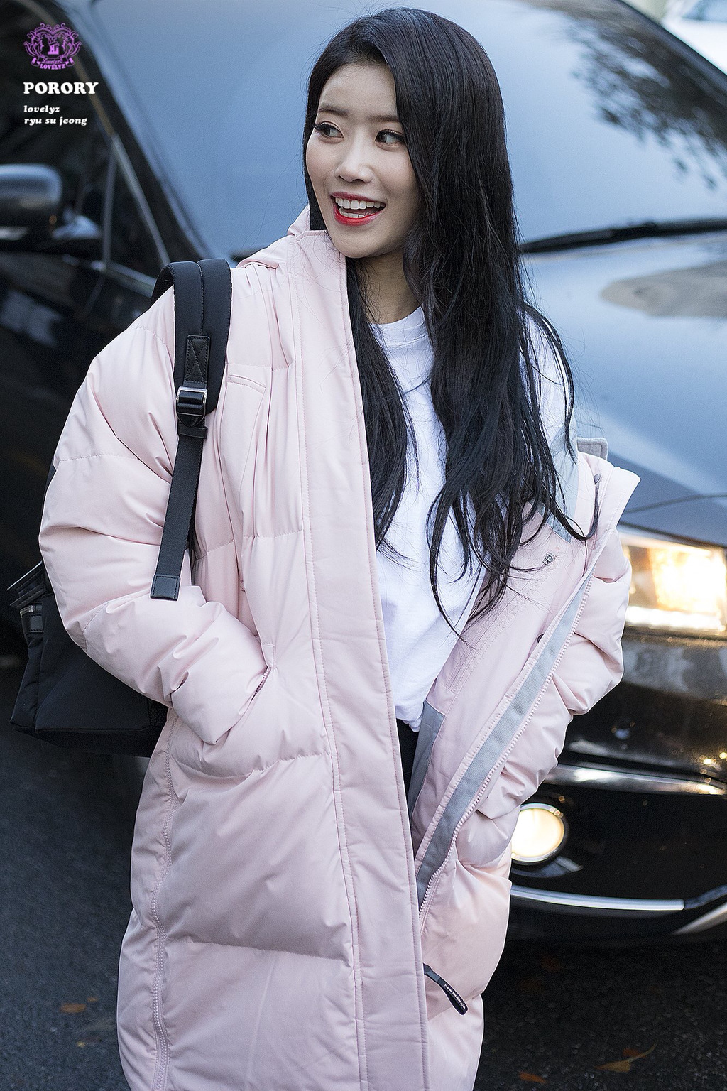 [러블리즈] 피자 먹고 온 사이에 좋은 소식을 들어서 미주 | 인스티즈