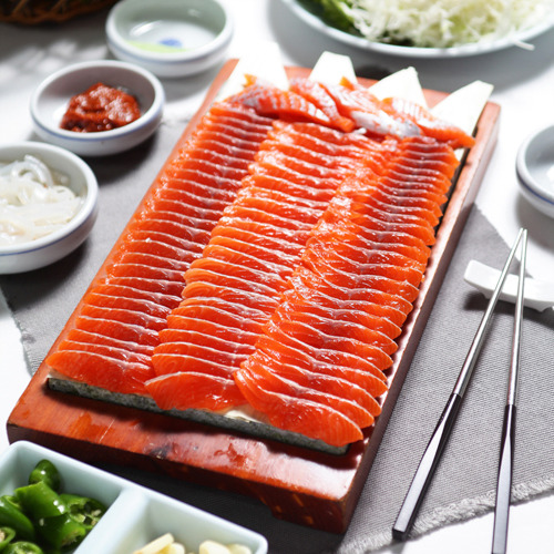 신선하고 맛있는! 송어회 (+사이드) gifjpg | 인스티즈
