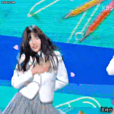 171215 뮤직뱅크 프로미스9 노지선, 이나경.gif | 인스티즈
