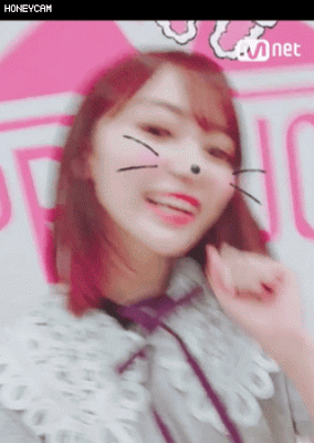 [프듀48] 윙크 진짜 심각할정도로 못하는 사쿠라 | 인스티즈