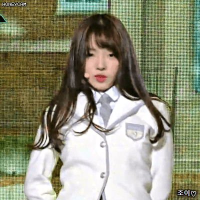 171215 뮤직뱅크 프로미스9 노지선, 이나경.gif | 인스티즈